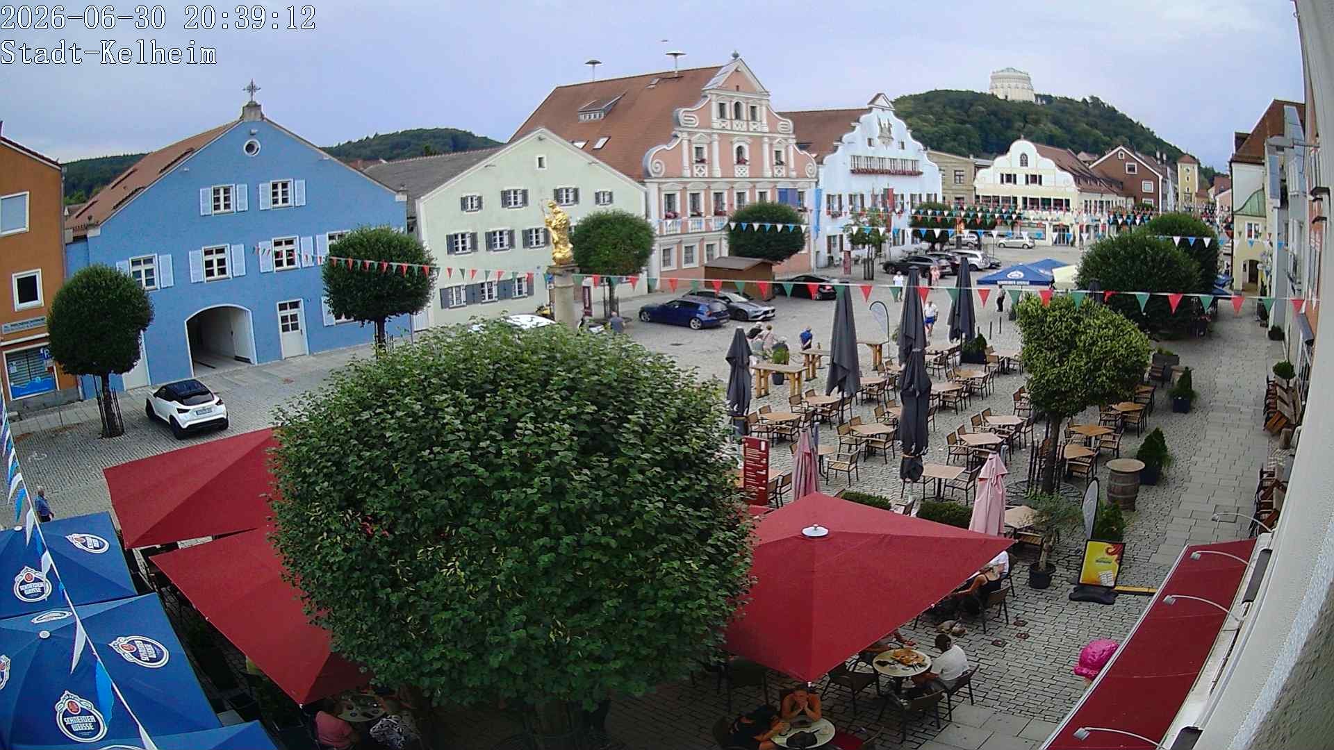 Archiv Foto Webcam Stadtplatz Kelheim