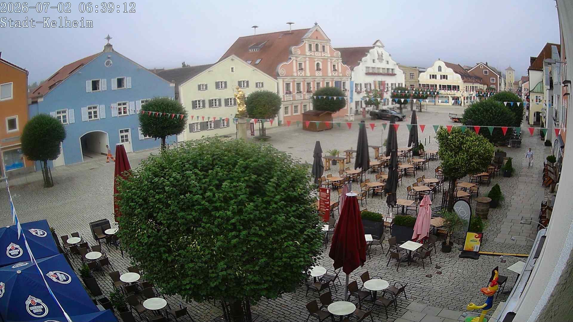 Archiv Foto Webcam Stadtplatz Kelheim