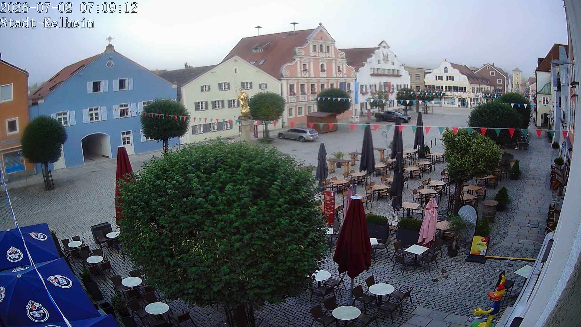Archiv Foto Webcam Stadtplatz Kelheim