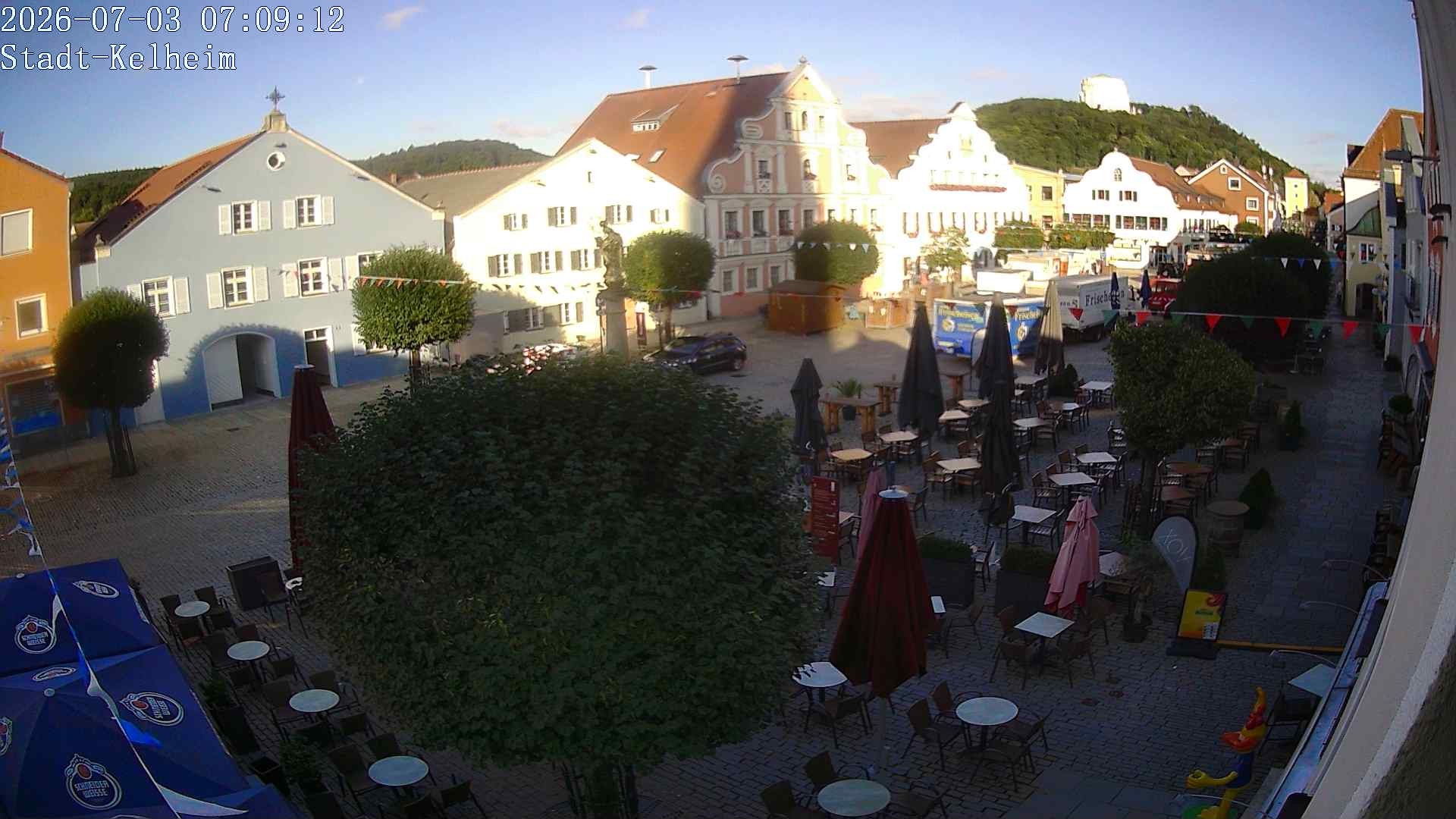 Archiv Foto Webcam Stadtplatz Kelheim
