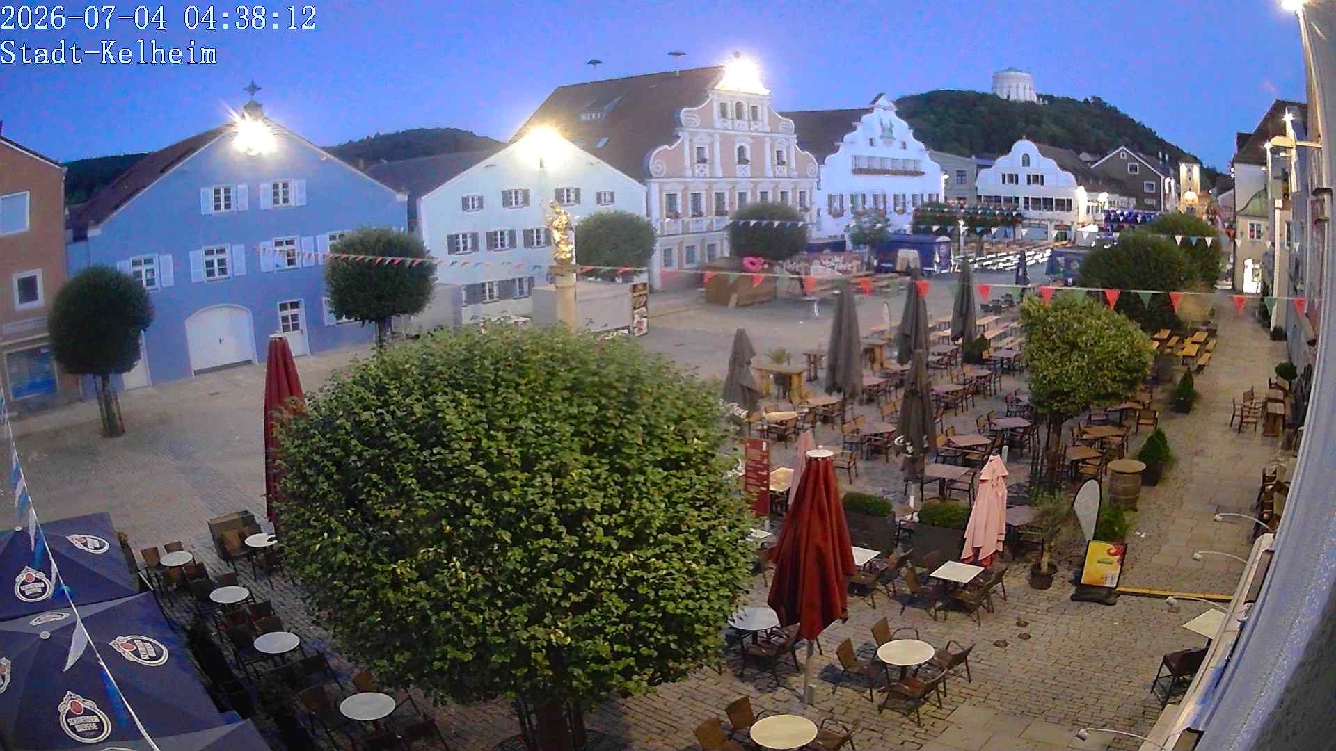 Archiv Foto Webcam Stadtplatz Kelheim