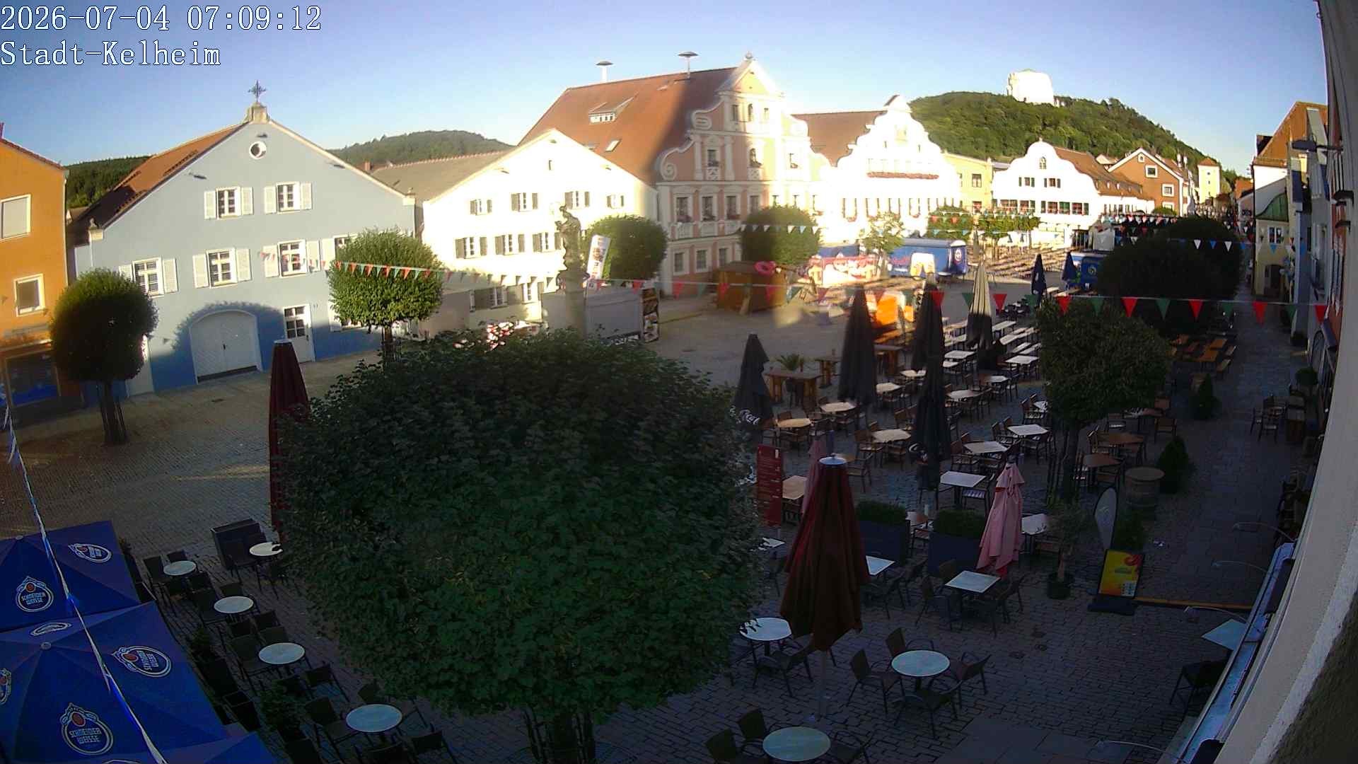 Archiv Foto Webcam Stadtplatz Kelheim
