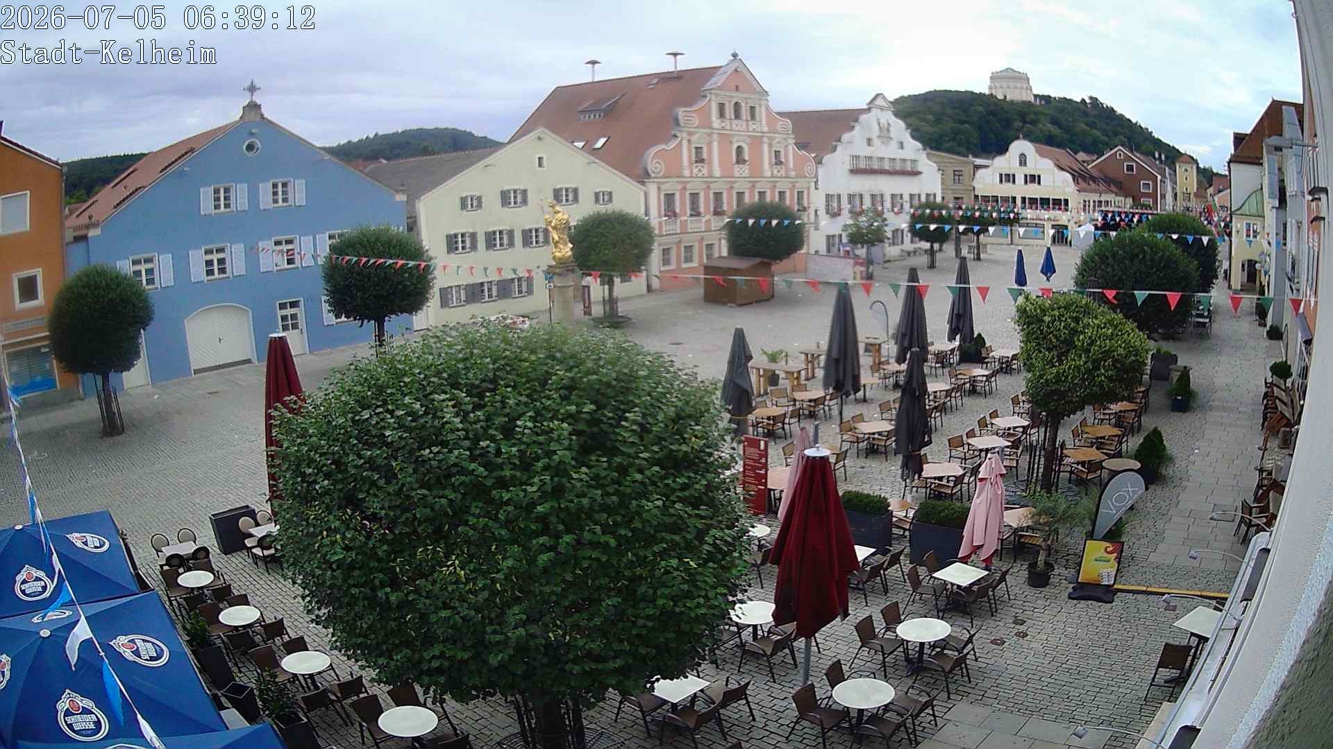 Archiv Foto Webcam Stadtplatz Kelheim