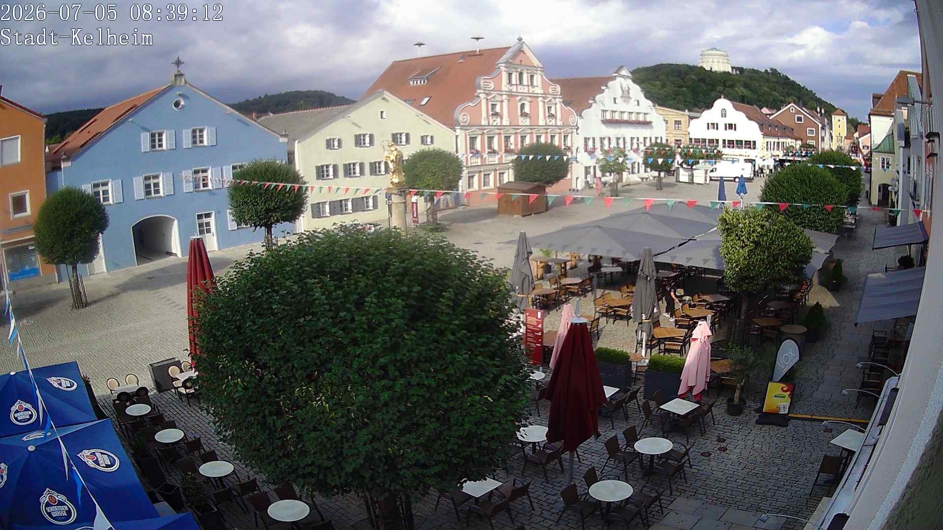 Archiv Foto Webcam Stadtplatz Kelheim
