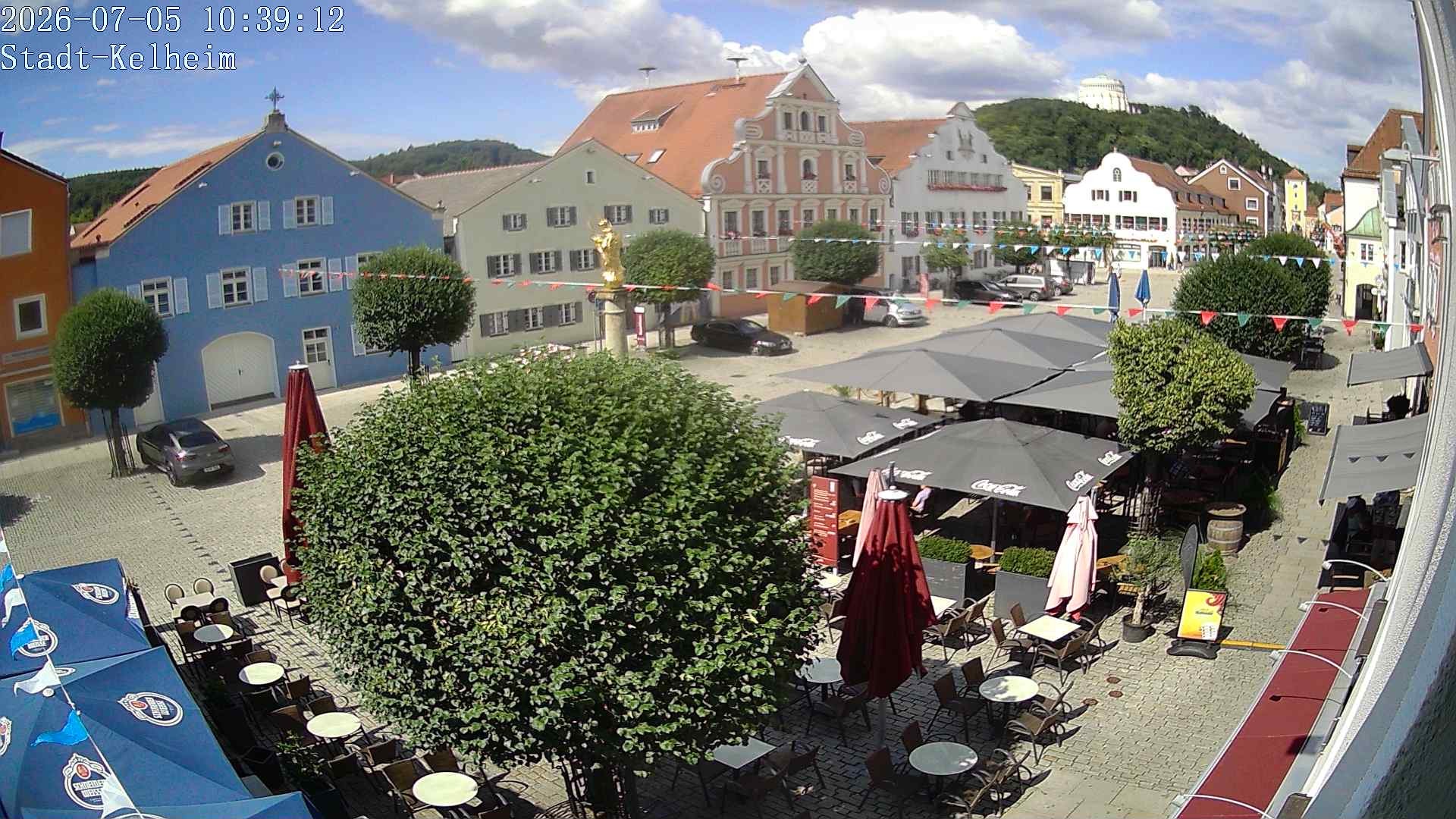 Archiv Foto Webcam Stadtplatz Kelheim