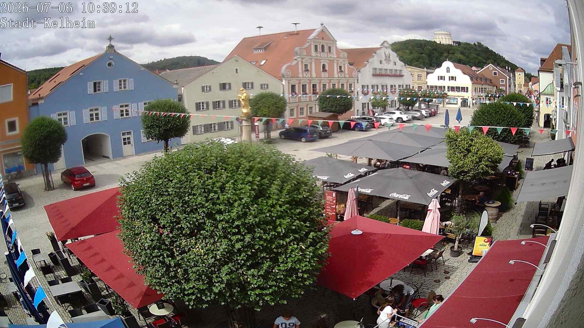 Archiv Foto Webcam Stadtplatz Kelheim