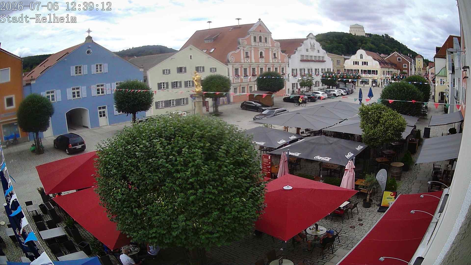 Archiv Foto Webcam Stadtplatz Kelheim