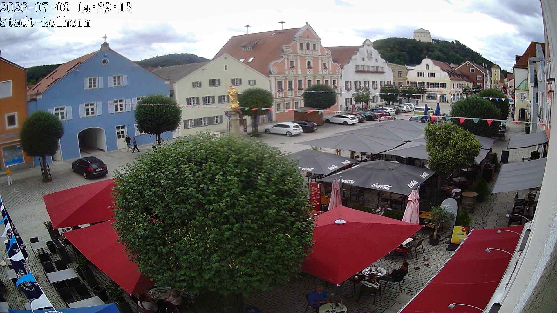 Archiv Foto Webcam Stadtplatz Kelheim
