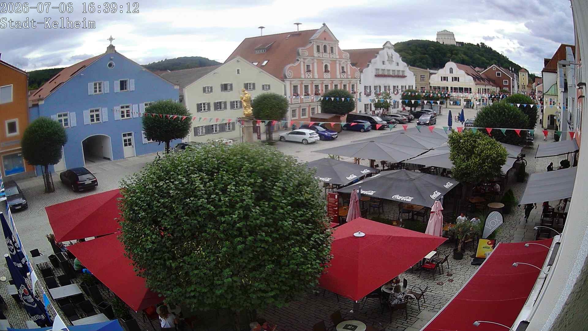 Archiv Foto Webcam Stadtplatz Kelheim