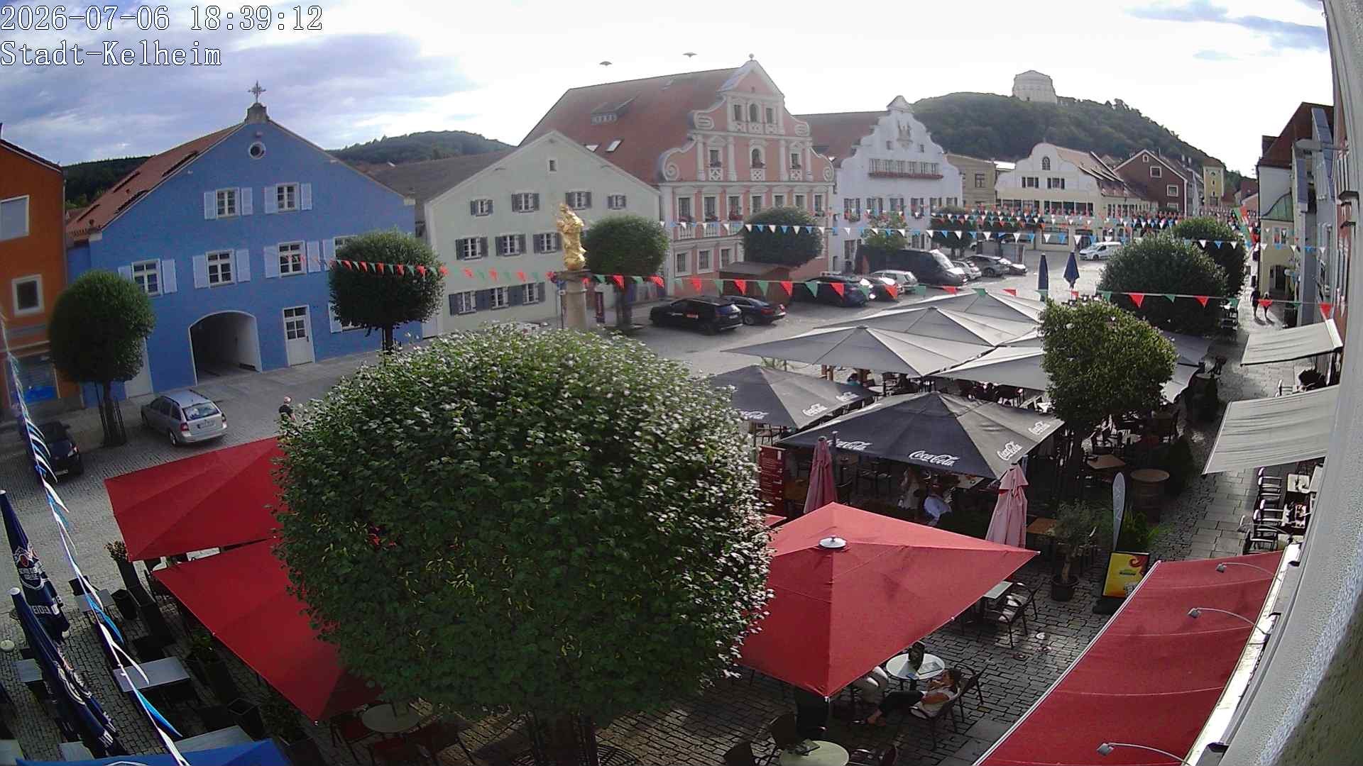 Archiv Foto Webcam Stadtplatz Kelheim