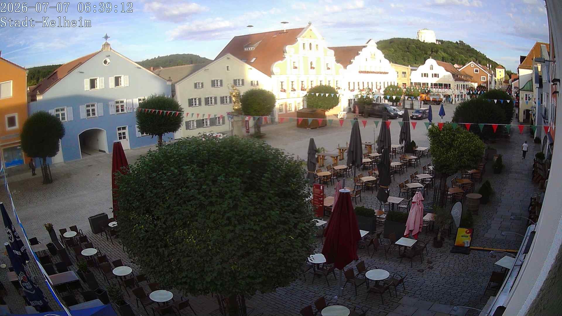 Archiv Foto Webcam Stadtplatz Kelheim