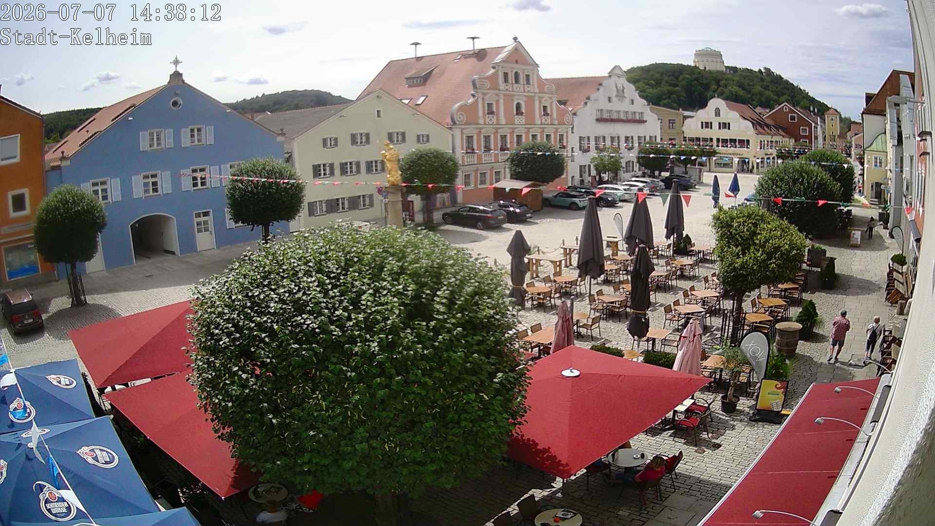 Archiv Foto Webcam Stadtplatz Kelheim