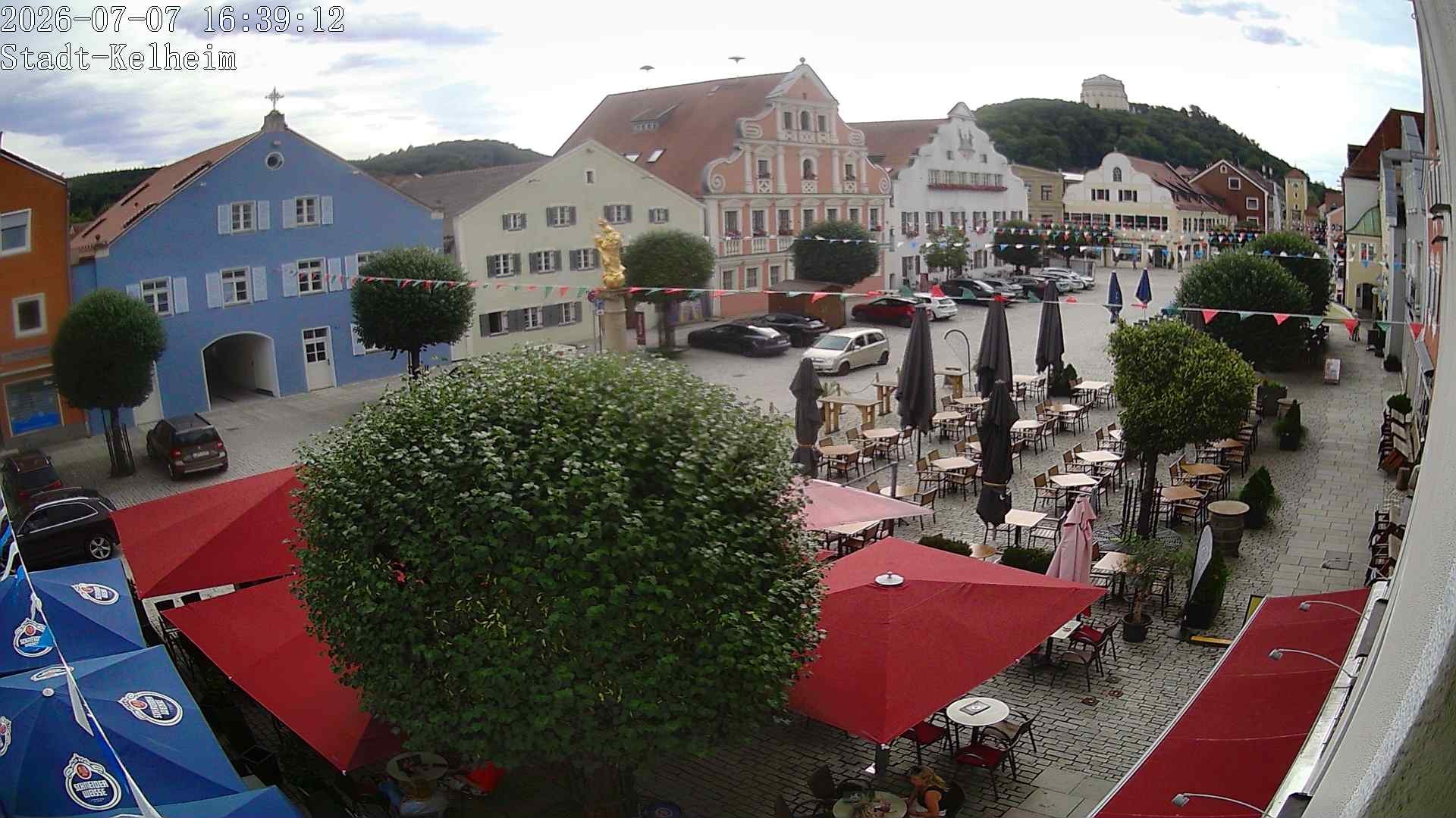 Archiv Foto Webcam Stadtplatz Kelheim