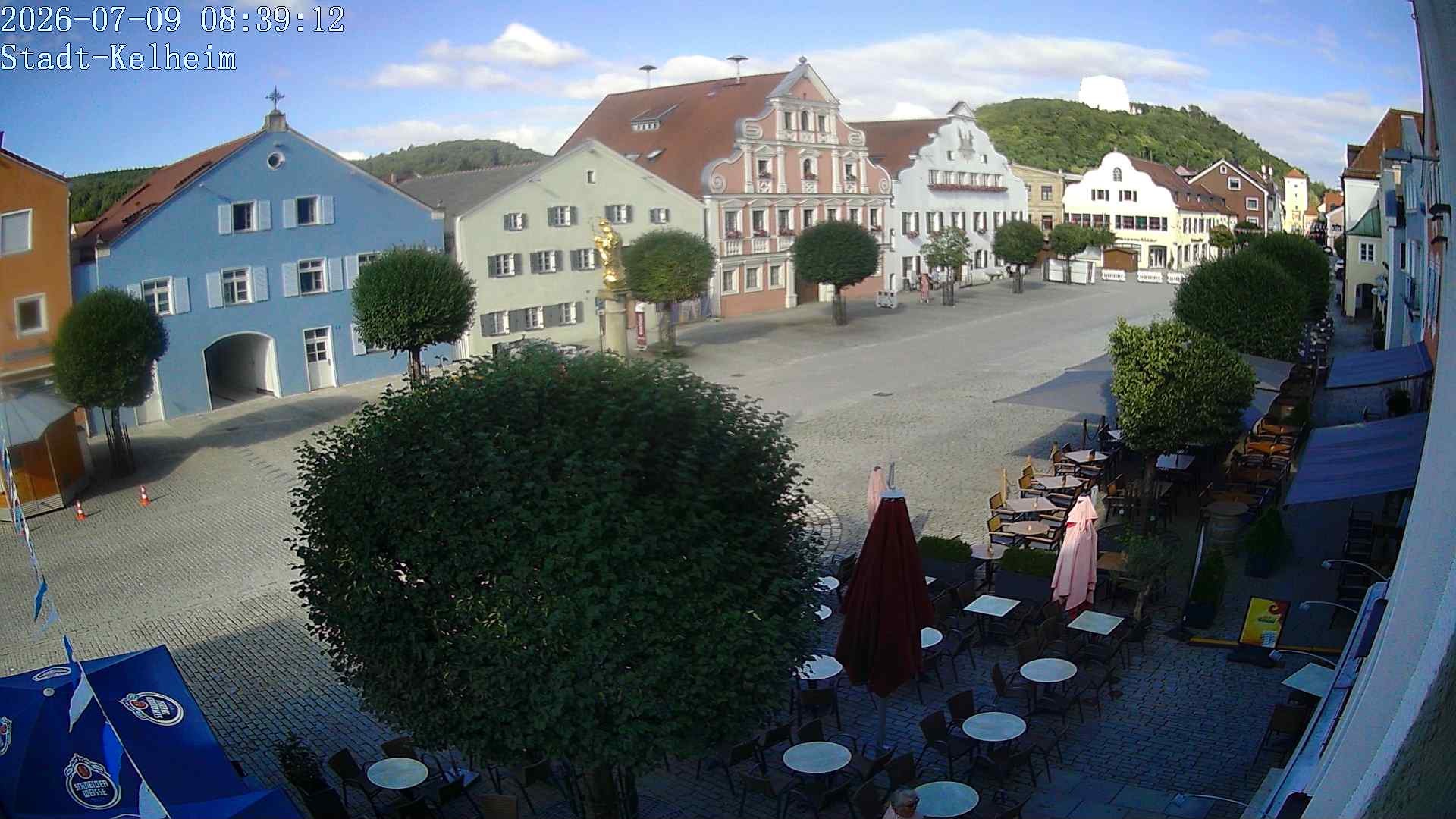 Archiv Foto Webcam Stadtplatz Kelheim