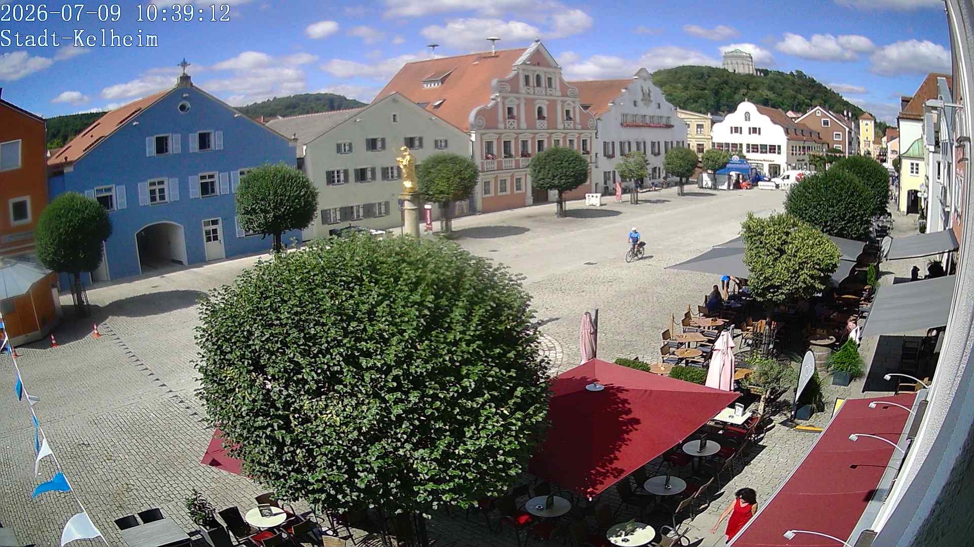 Archiv Foto Webcam Stadtplatz Kelheim