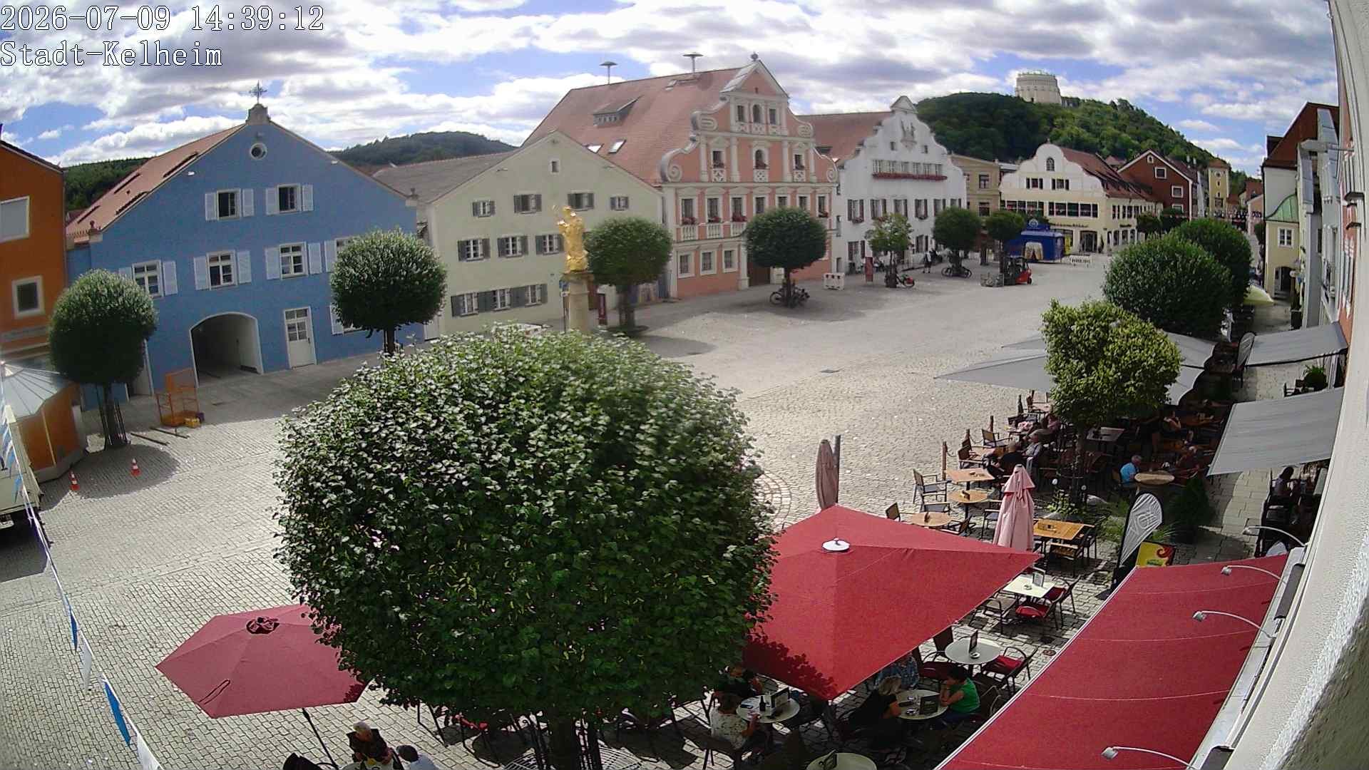 Archiv Foto Webcam Stadtplatz Kelheim