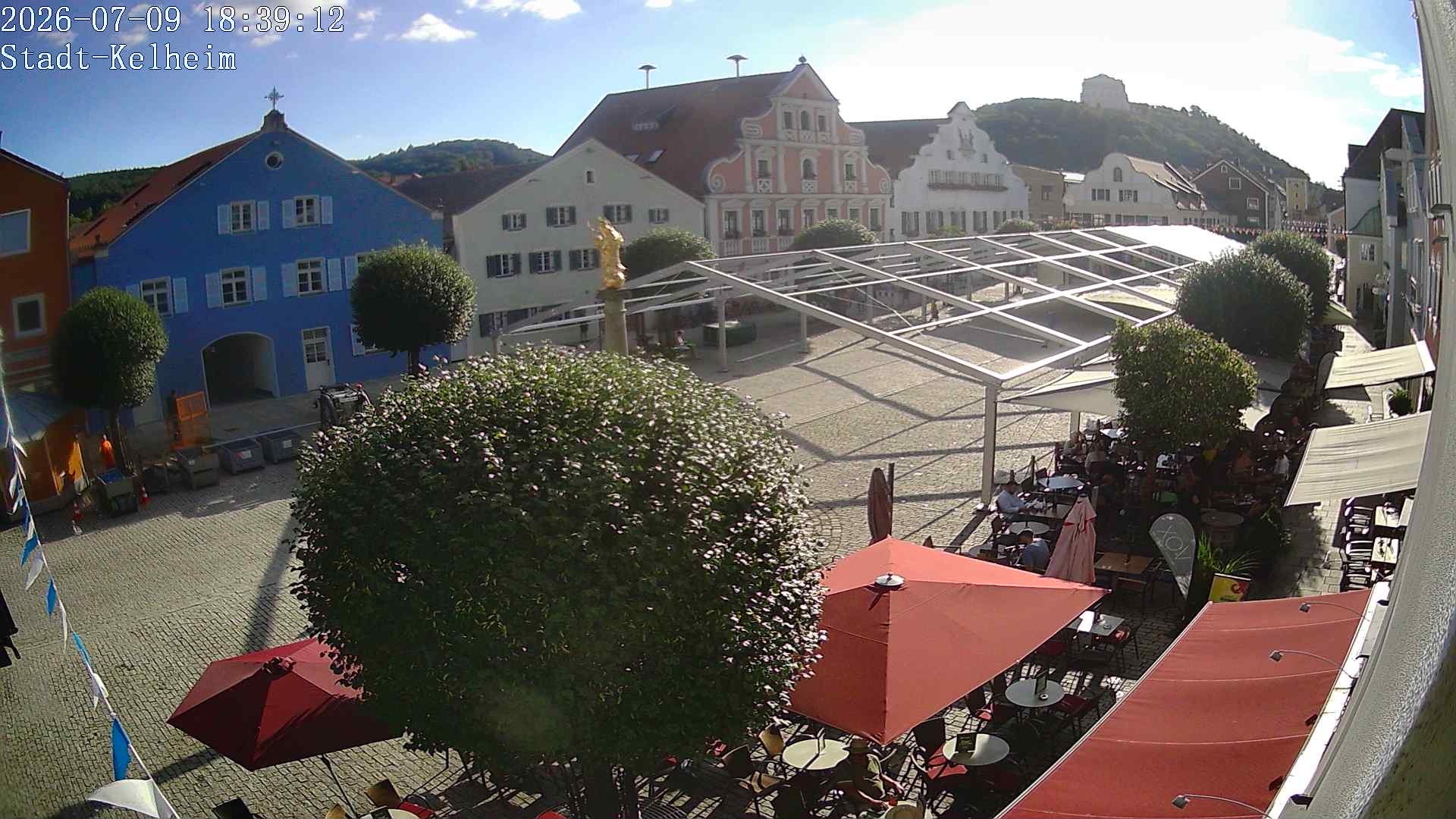 Archiv Foto Webcam Stadtplatz Kelheim