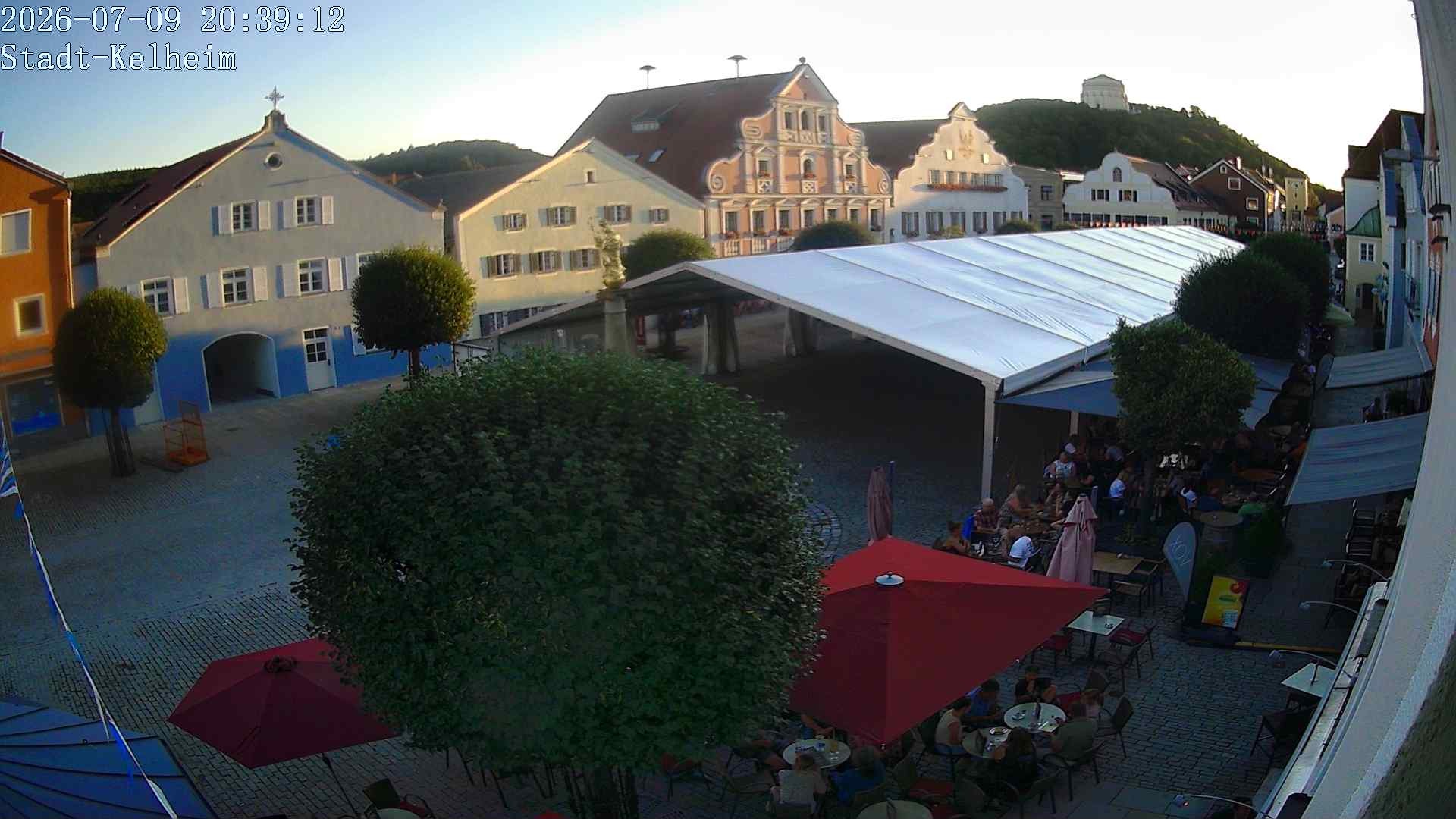 Archiv Foto Webcam Stadtplatz Kelheim
