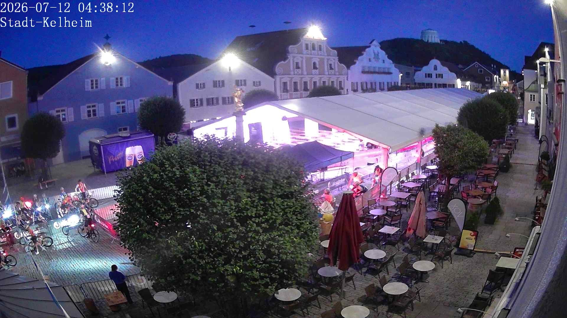 Archived image Webcam Kelheim – Town Square