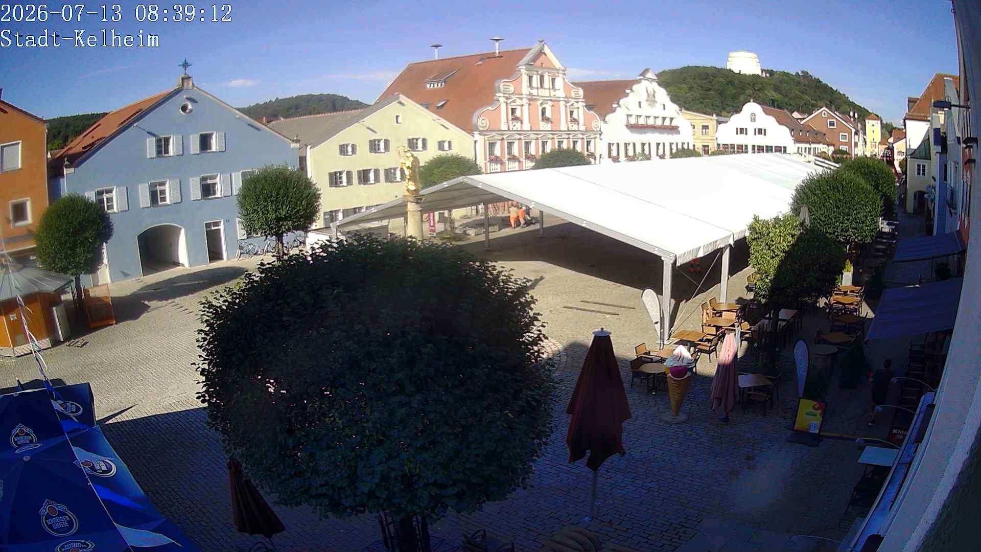 Archiv Foto Webcam Stadtplatz Kelheim