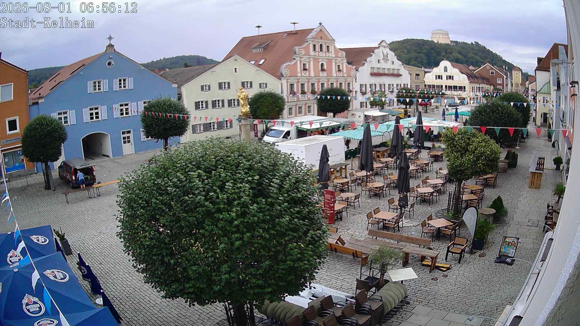Archiv Foto Webcam Stadtplatz Kelheim