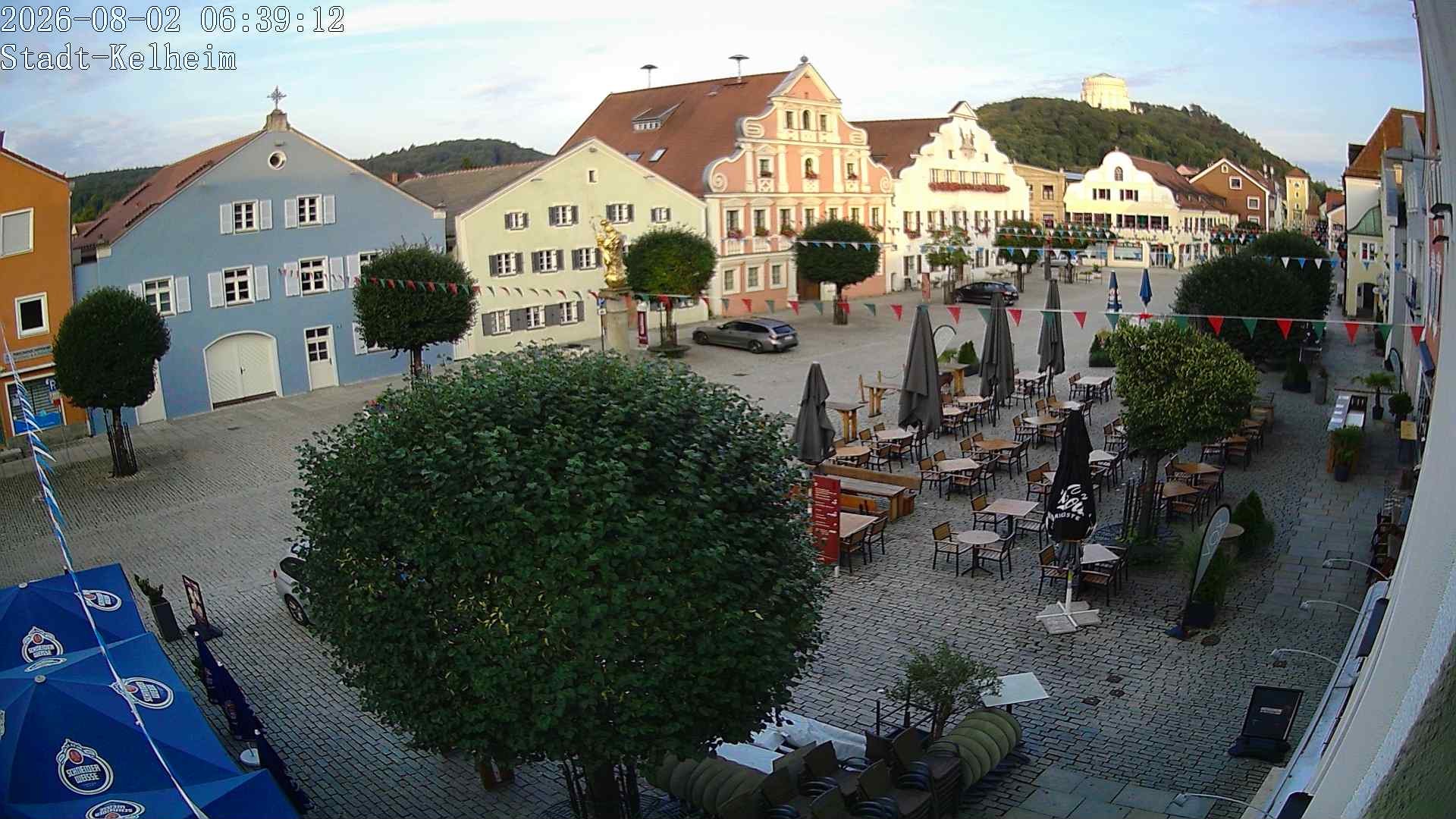 Archiv Foto Webcam Stadtplatz Kelheim