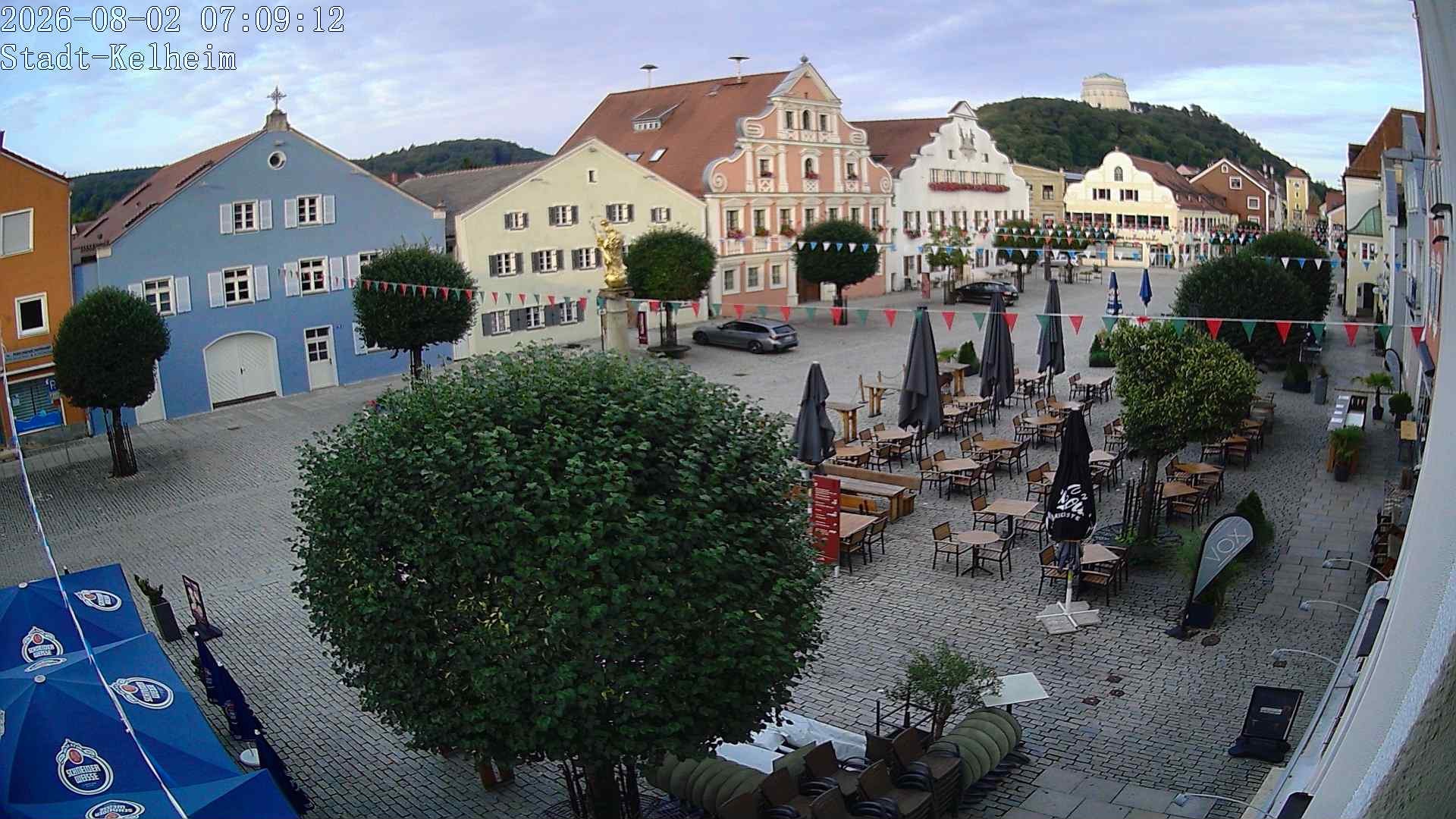 Archiv Foto Webcam Stadtplatz Kelheim