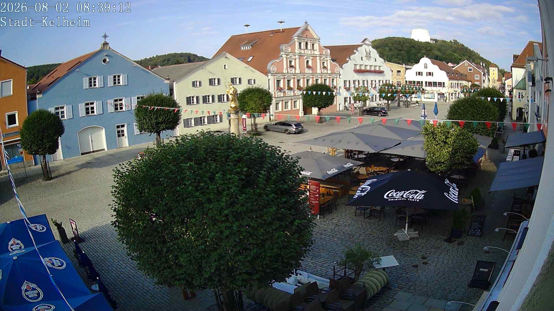 Archiv Foto Webcam Stadtplatz Kelheim
