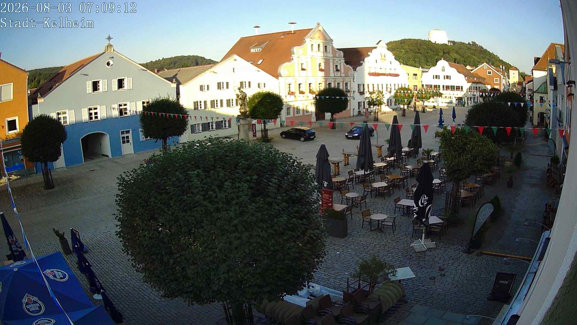 Archiv Foto Webcam Stadtplatz Kelheim
