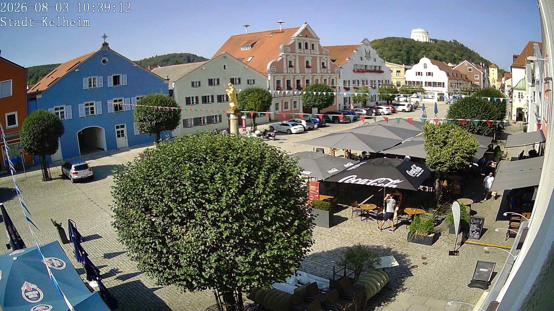Archiv Foto Webcam Stadtplatz Kelheim