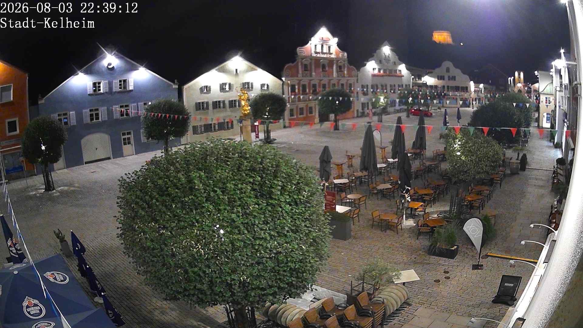 Archived image Webcam Kelheim – Town Square