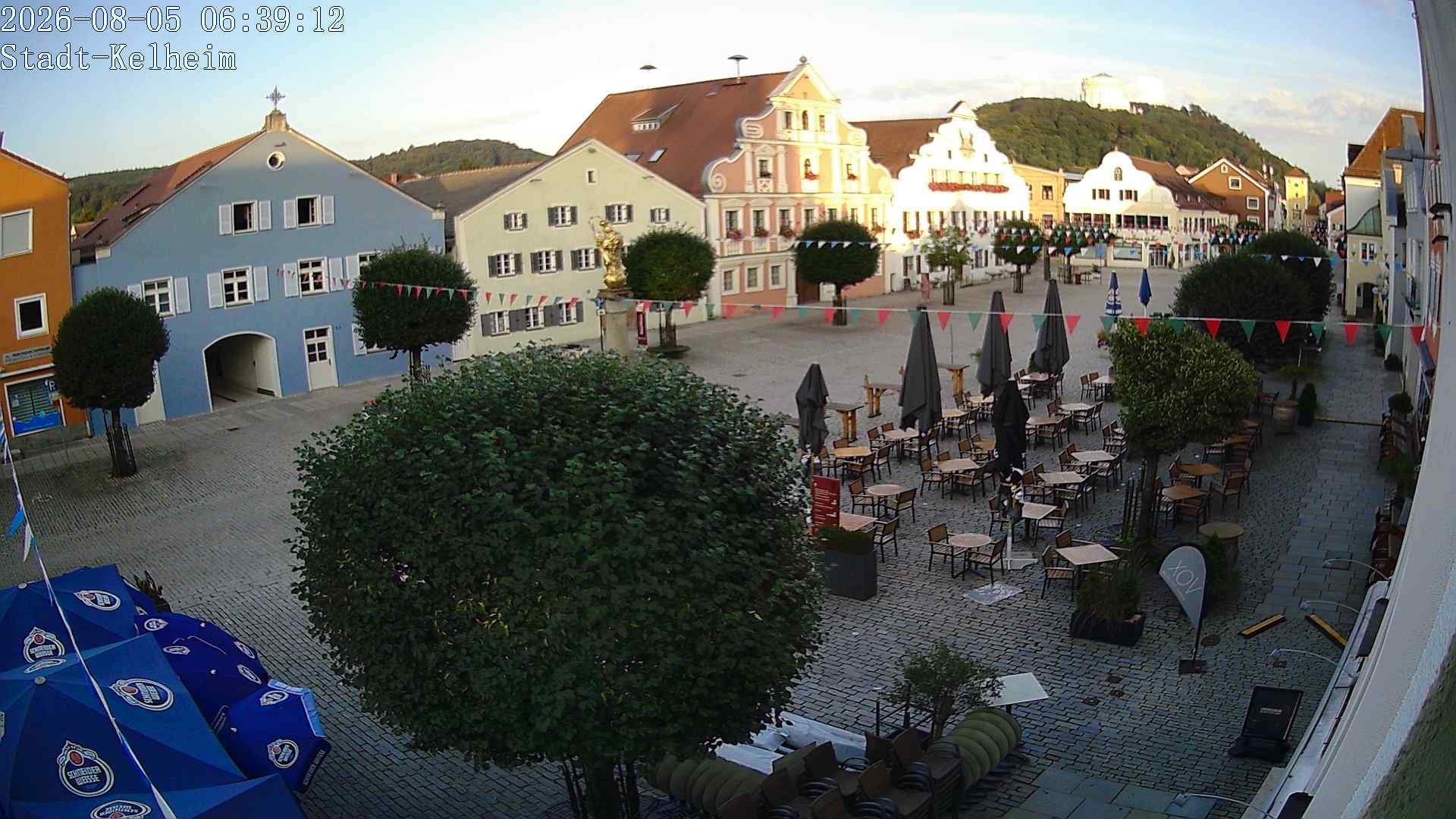 Archiv Foto Webcam Stadtplatz Kelheim