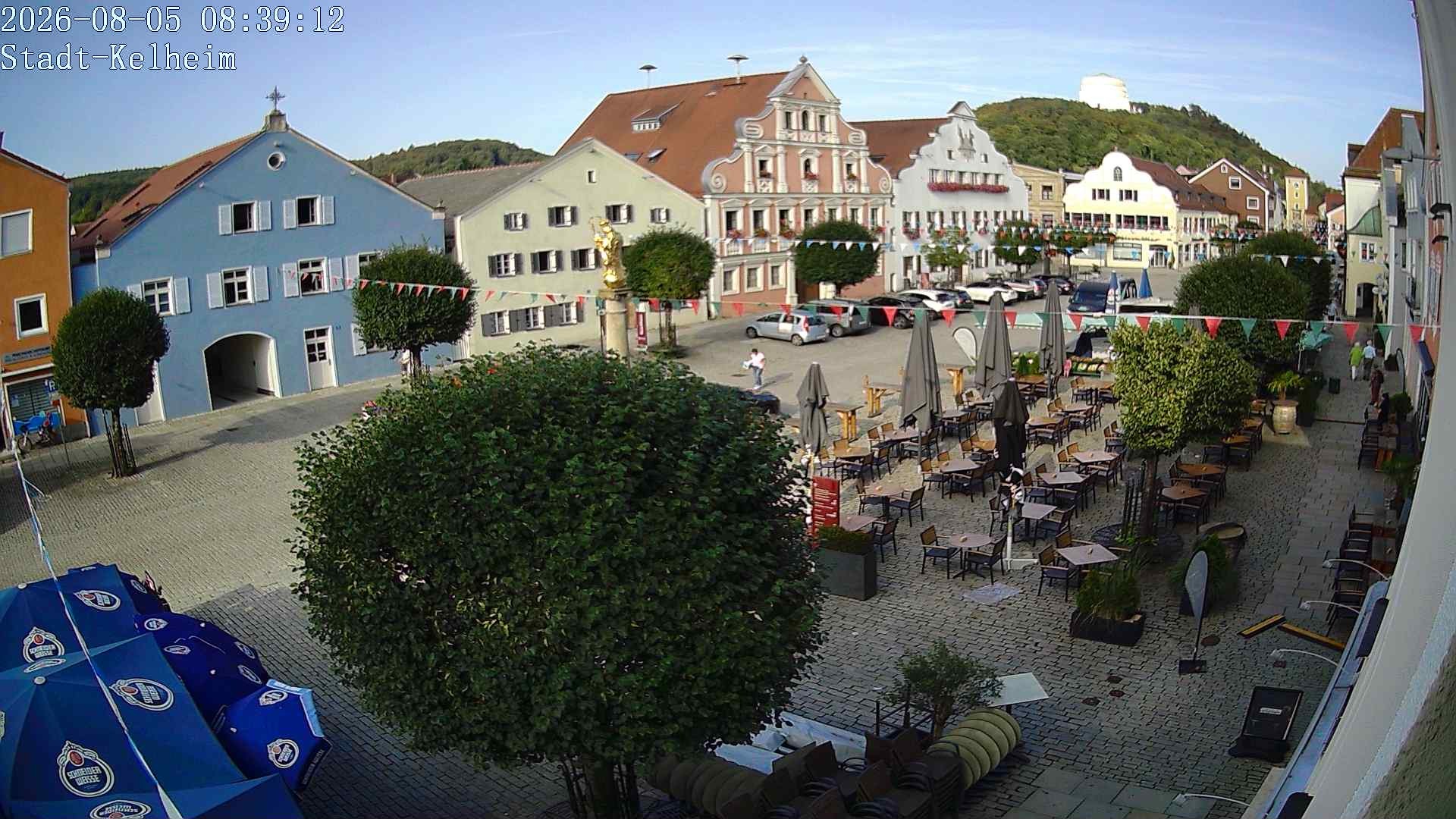 Archiv Foto Webcam Stadtplatz Kelheim