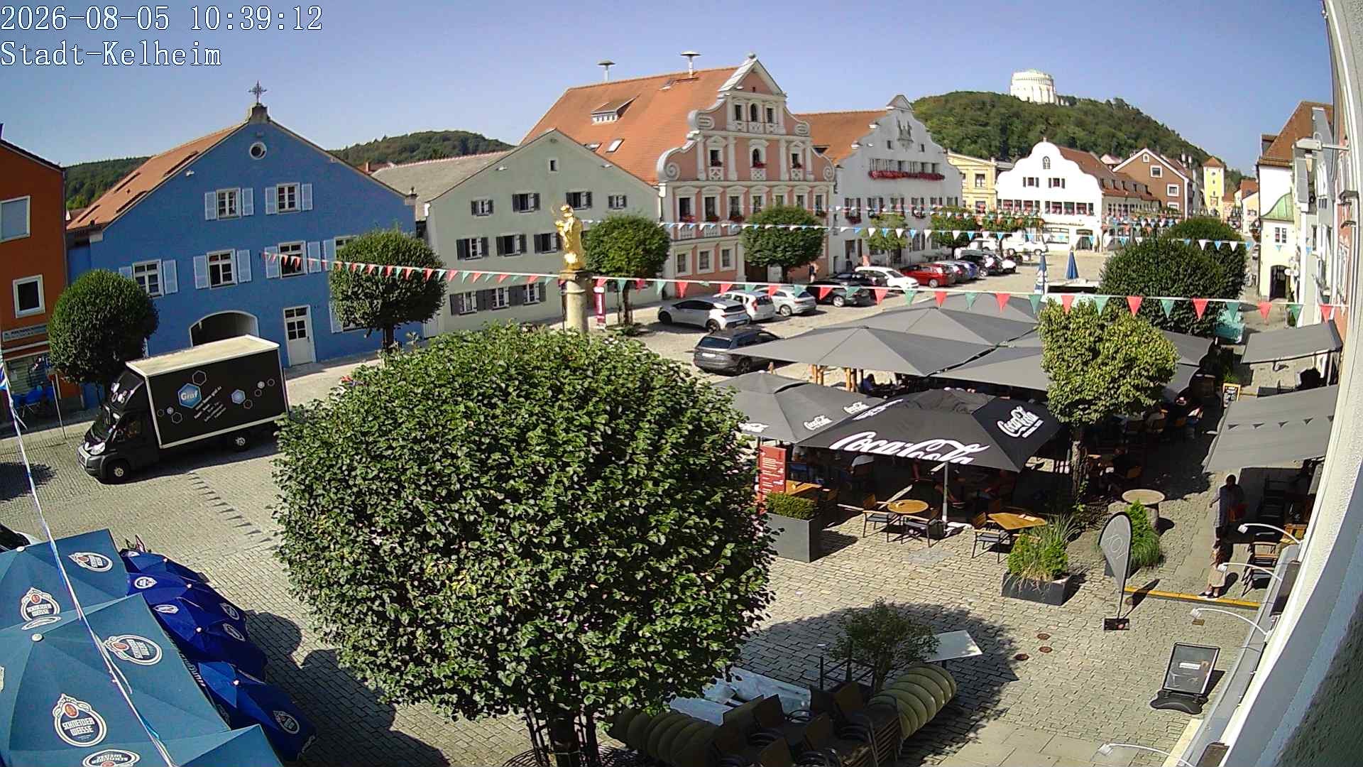 Archiv Foto Webcam Stadtplatz Kelheim