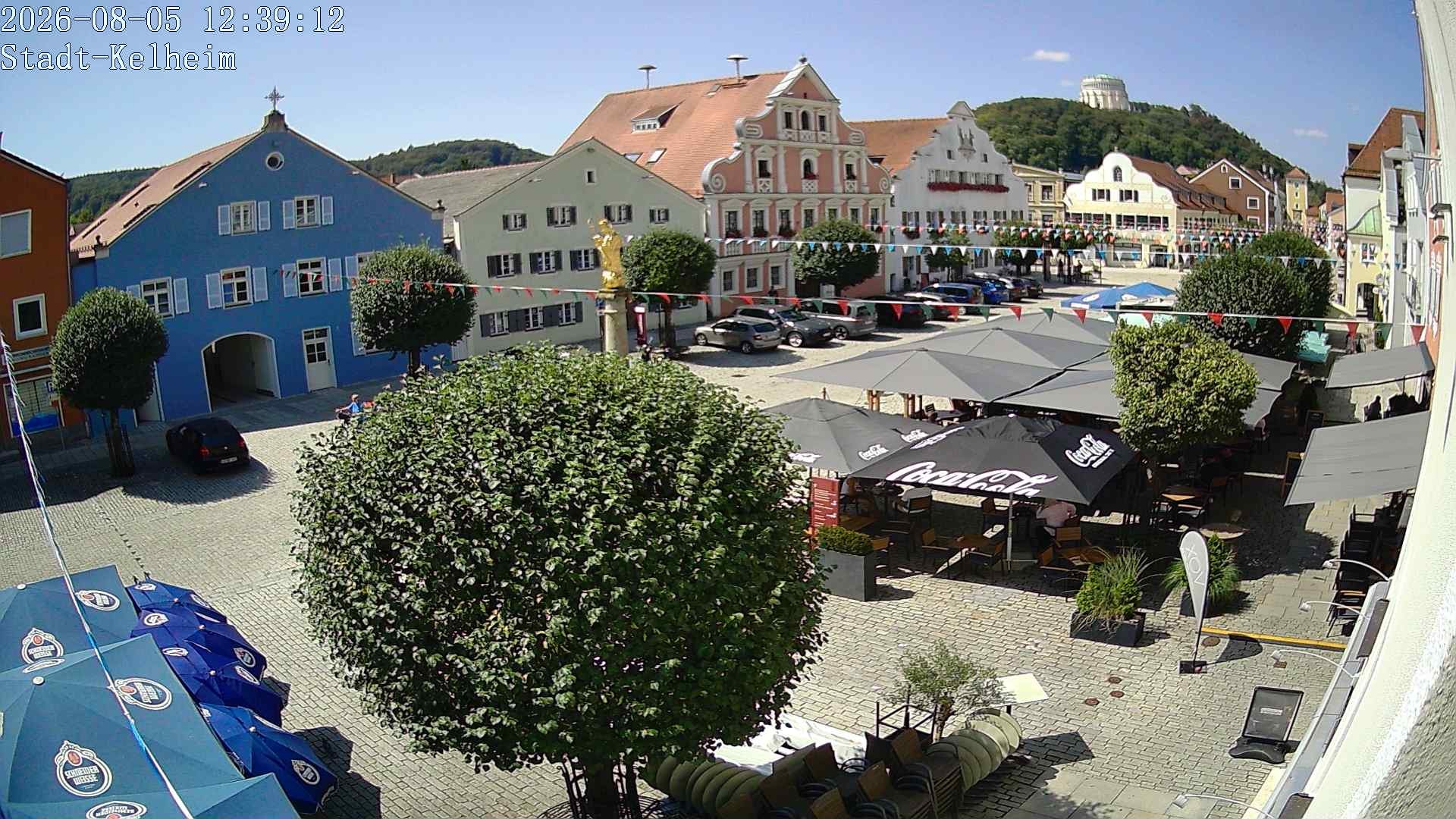 Archiv Foto Webcam Stadtplatz Kelheim