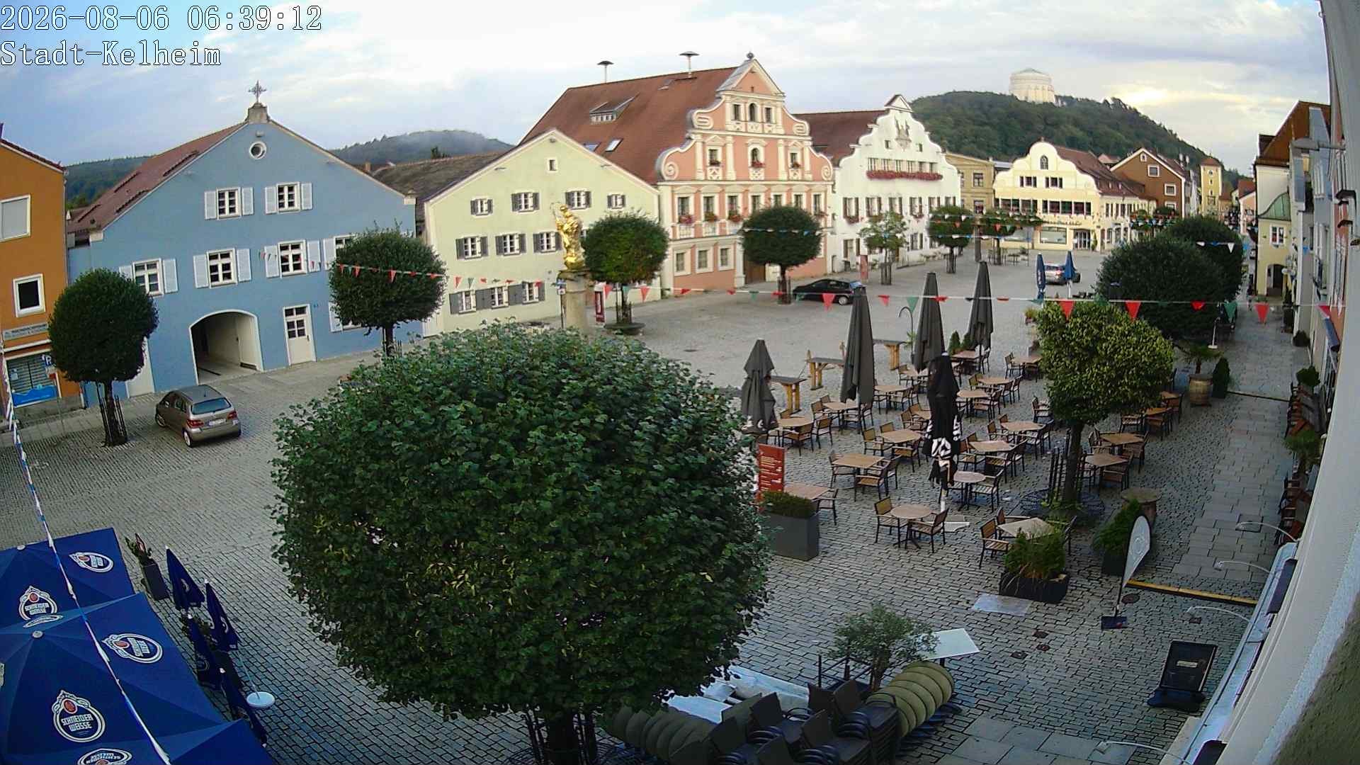 Archiv Foto Webcam Stadtplatz Kelheim
