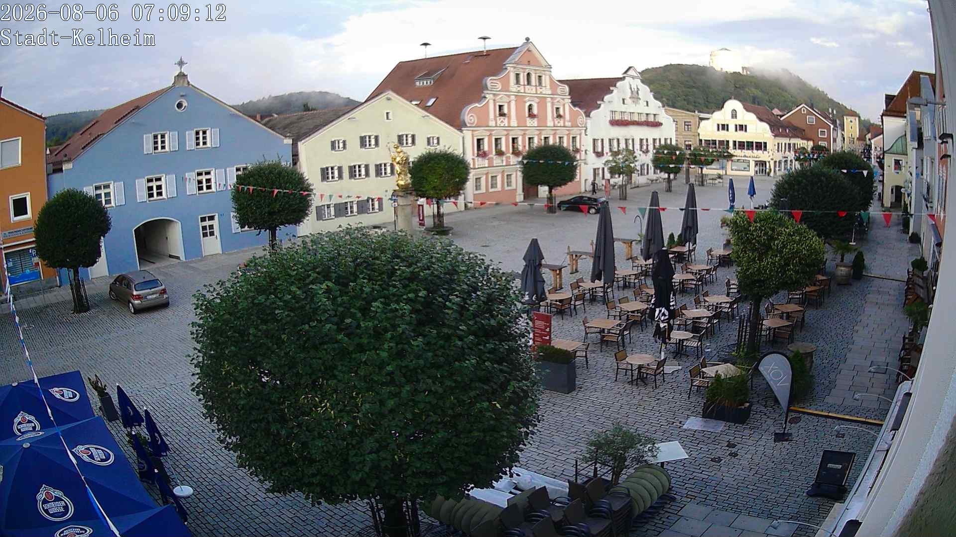 Archiv Foto Webcam Stadtplatz Kelheim