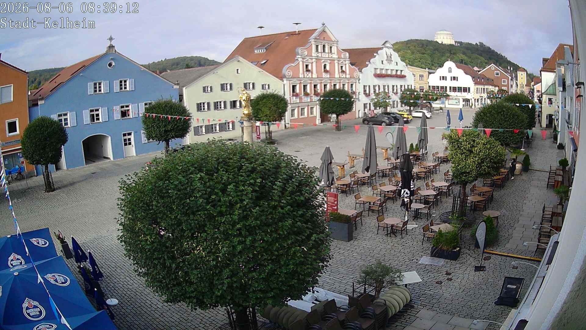 Archiv Foto Webcam Stadtplatz Kelheim