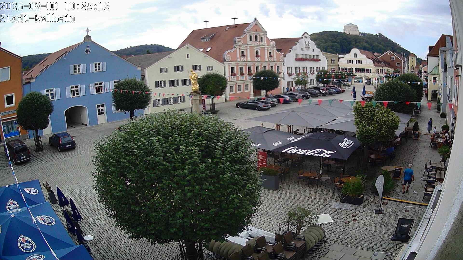 Archiv Foto Webcam Stadtplatz Kelheim