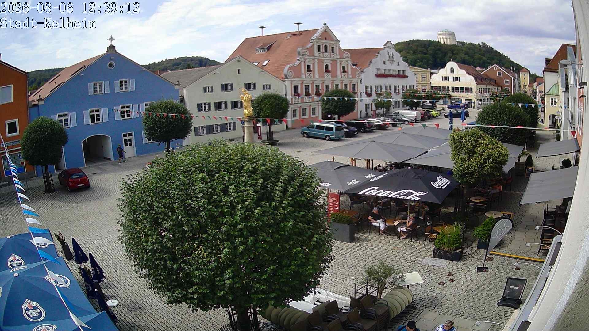 Archiv Foto Webcam Stadtplatz Kelheim
