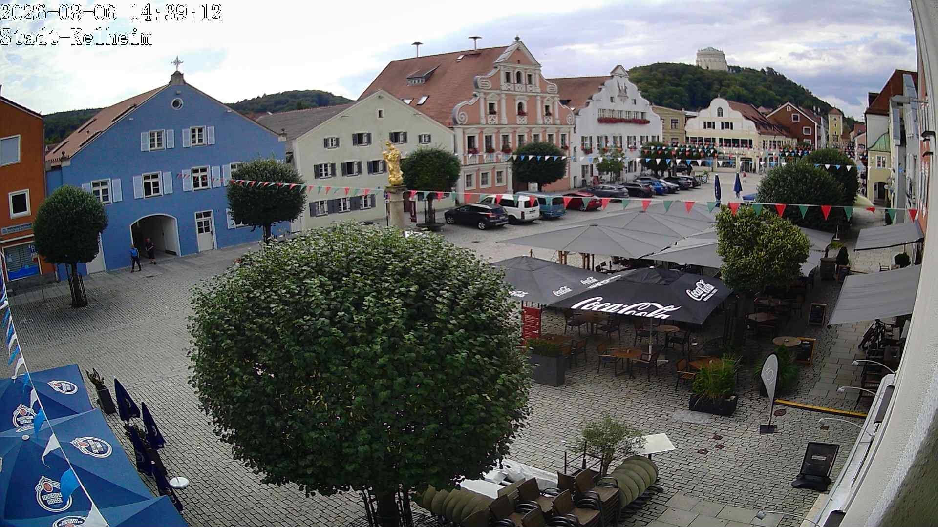 Archiv Foto Webcam Stadtplatz Kelheim