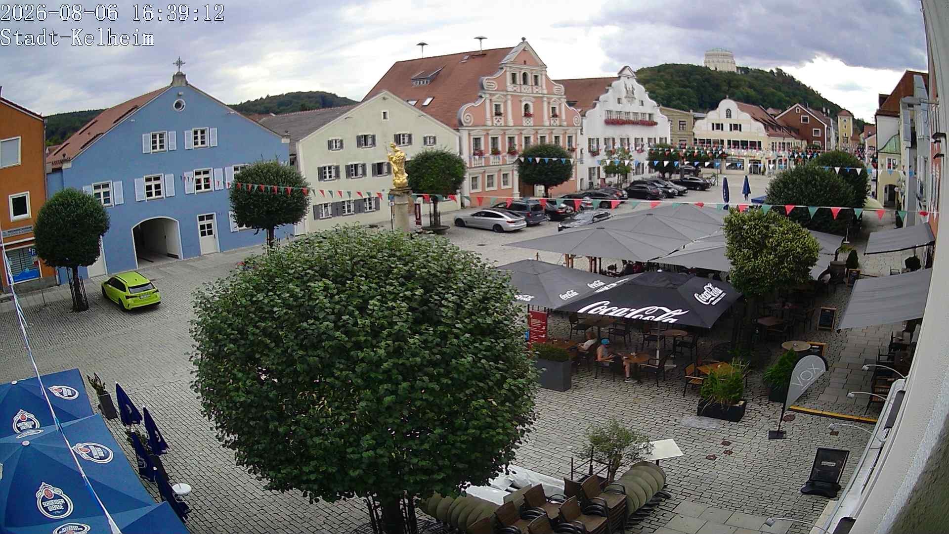 Archiv Foto Webcam Stadtplatz Kelheim