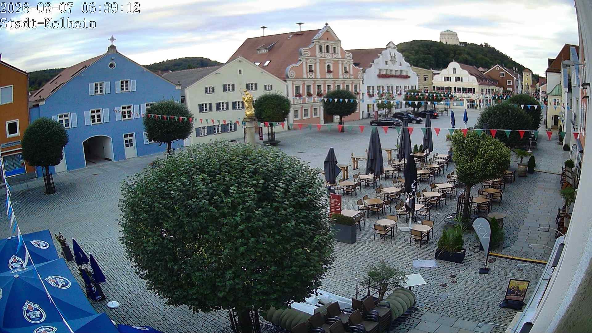 Archiv Foto Webcam Stadtplatz Kelheim