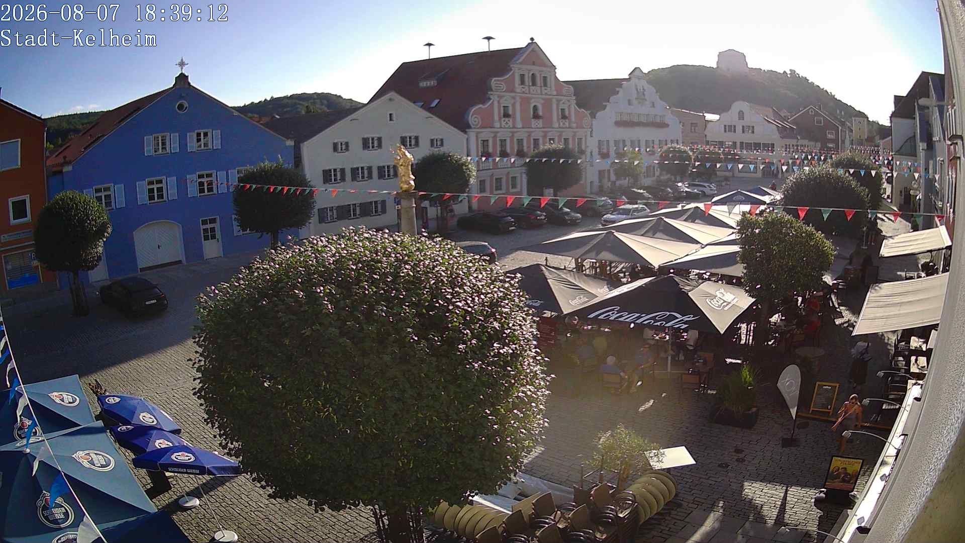 Archiv Foto Webcam Stadtplatz Kelheim