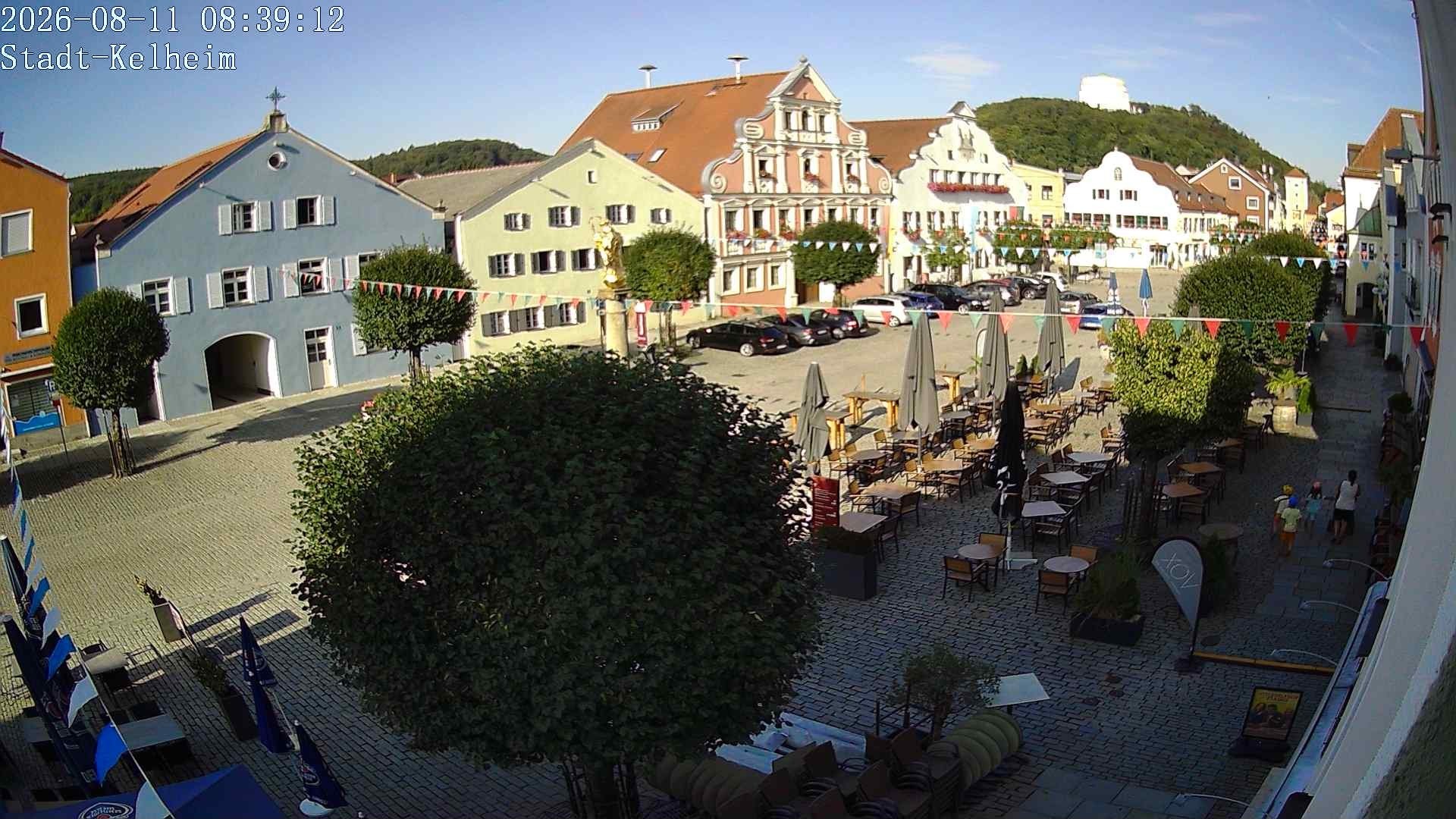 Archiv Foto Webcam Stadtplatz Kelheim