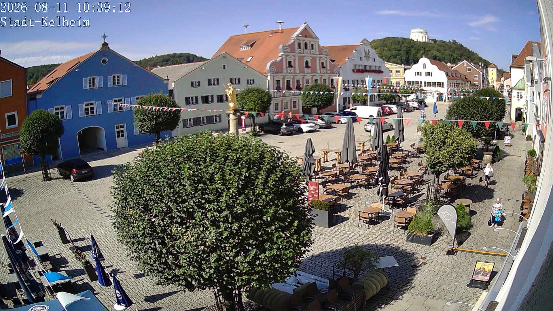 Archiv Foto Webcam Stadtplatz Kelheim