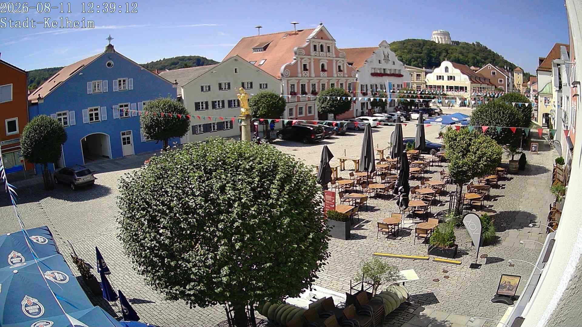 Archiv Foto Webcam Stadtplatz Kelheim