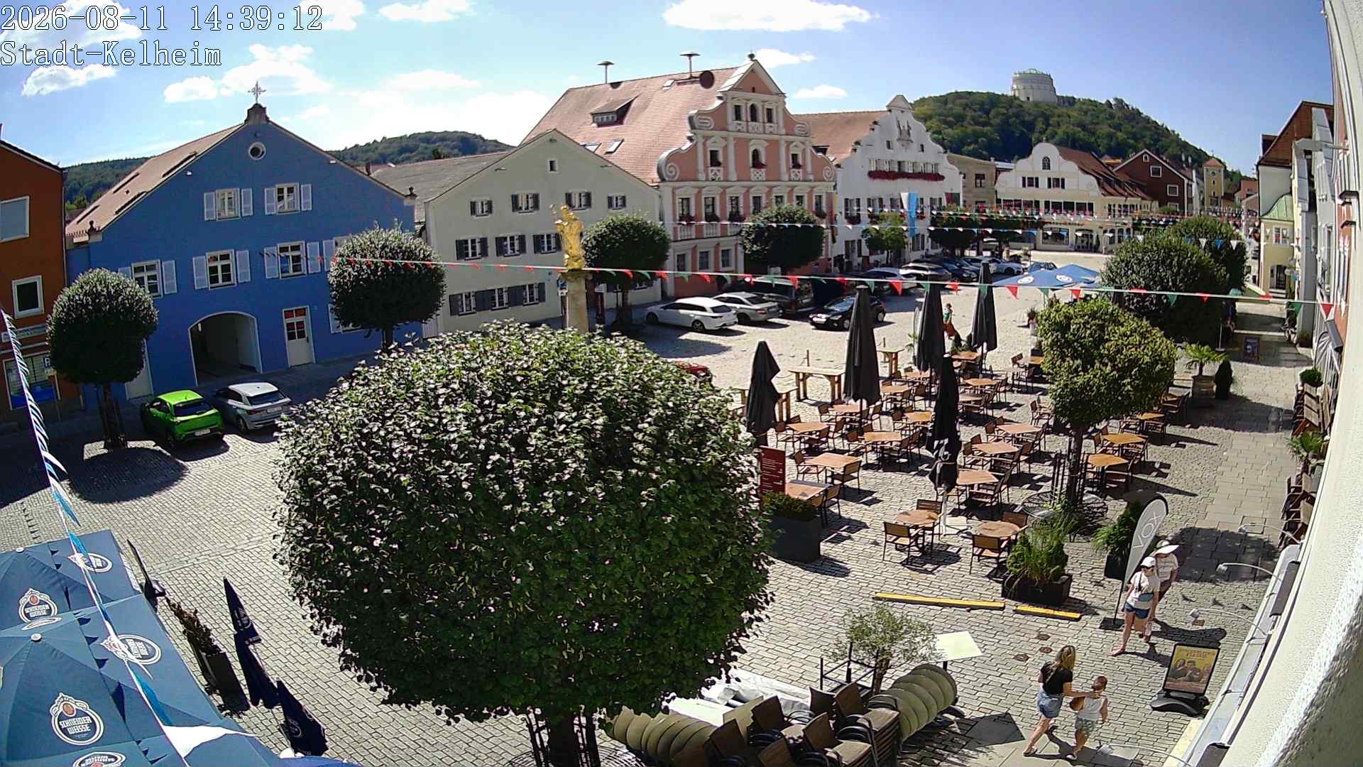 Archiv Foto Webcam Stadtplatz Kelheim
