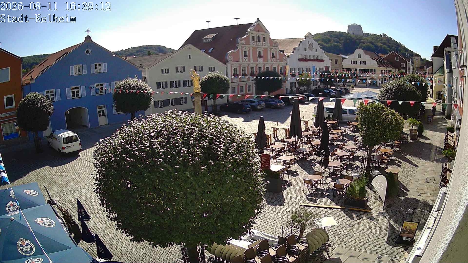 Archiv Foto Webcam Stadtplatz Kelheim