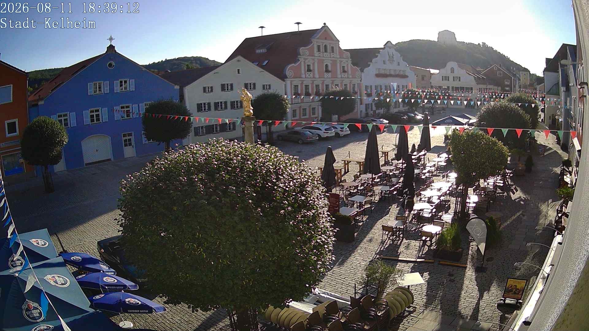 Archiv Foto Webcam Stadtplatz Kelheim